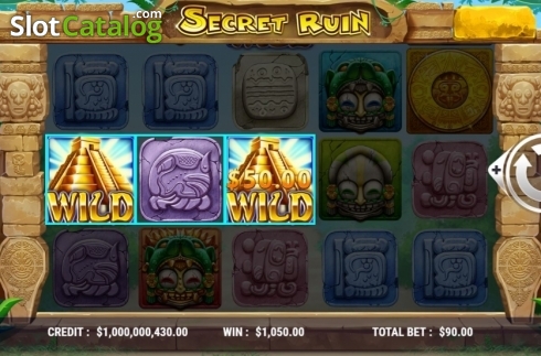 Скрин4. Secret Ruin слот