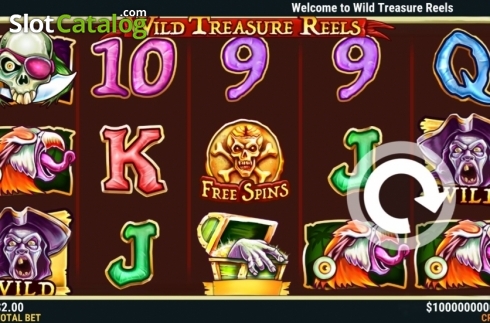 Скрин2. Wild Treasure Reels слот