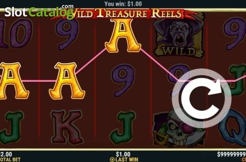 Скрин3. Wild Treasure Reels слот