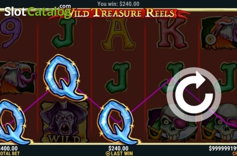 Скрин4. Wild Treasure Reels слот