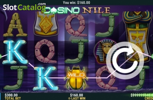 Скрин4. Casino Nile слот
