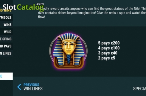 Скрин5. Casino Nile слот