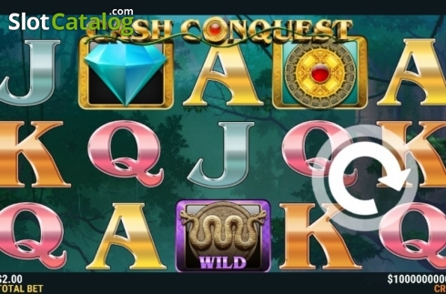 Скрин2. Cash Conquest слот