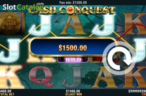 Скрин3. Cash Conquest слот