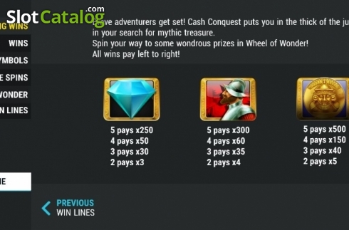 Скрин4. Cash Conquest слот
