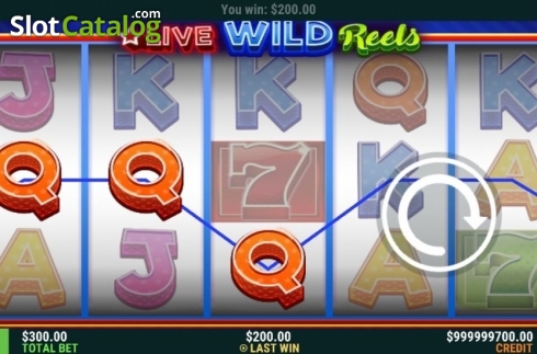 Скрин3. Live Wild Reels слот