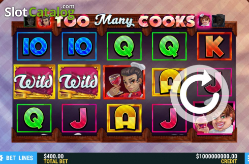 Скрин2. Too Many Cooks слот