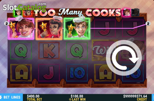 Скрин4. Too Many Cooks слот