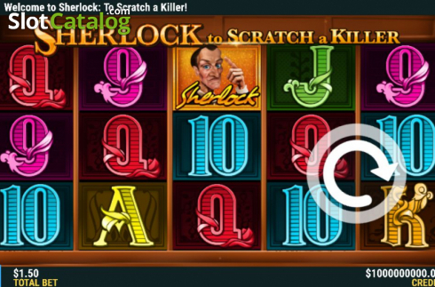 Скрин2. Sherlock to Scratch a Killer слот
