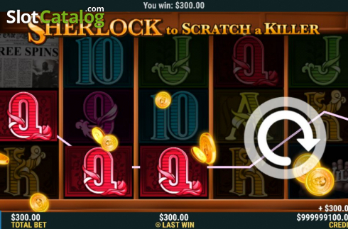Скрин3. Sherlock to Scratch a Killer слот