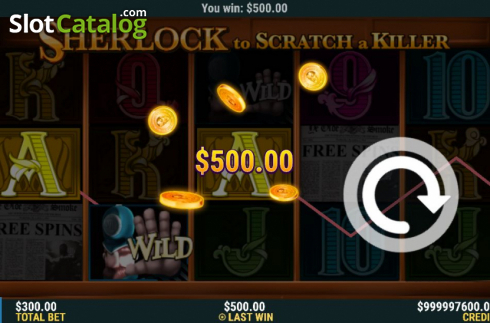 Скрин5. Sherlock to Scratch a Killer слот