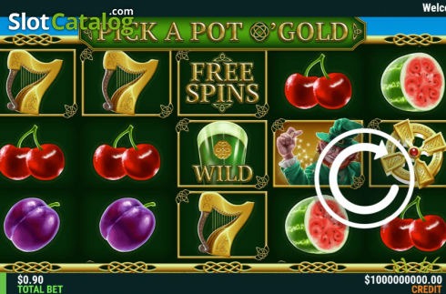 Скрин2. Pick A Pot O Gold слот