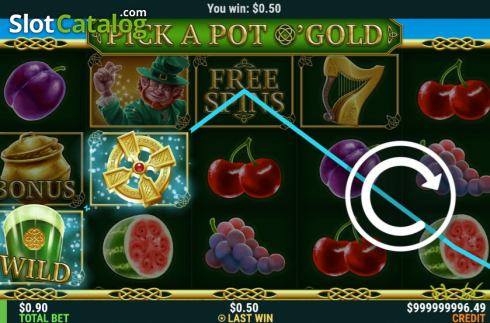 Скрин3. Pick A Pot O Gold слот