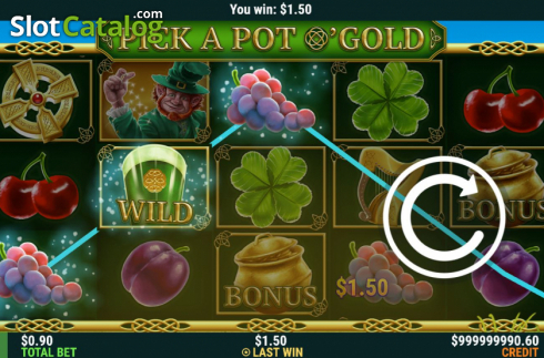 Скрин4. Pick A Pot O Gold слот