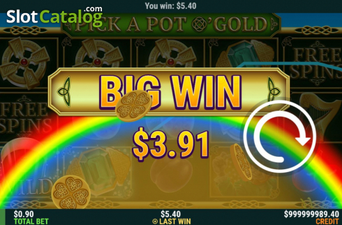 Скрин5. Pick A Pot O Gold слот