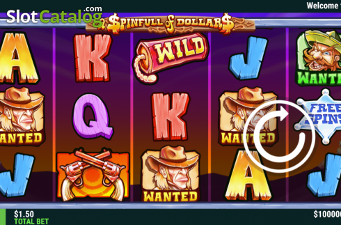 Скрин2. A Spinfull of Dollars слот