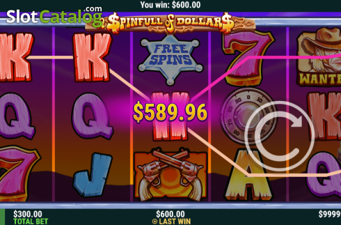 Скрин3. A Spinfull of Dollars слот