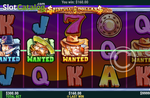Скрин4. A Spinfull of Dollars слот