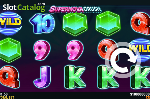 Скрин2. Supernova Crush слот