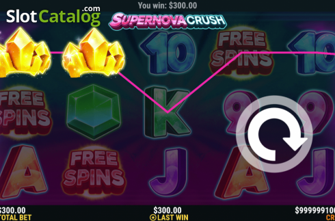 Скрин3. Supernova Crush слот