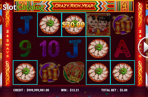 Скрин5. Crazy Rich Year слот