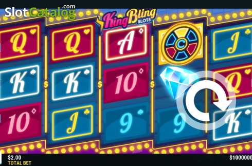 Скрин2. King Bling Slots слот