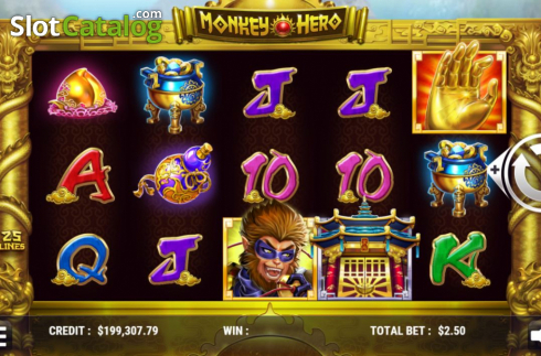 Скрин2. Monkey Hero слот