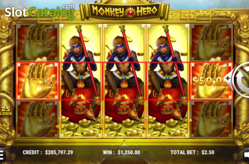 Скрин4. Monkey Hero слот