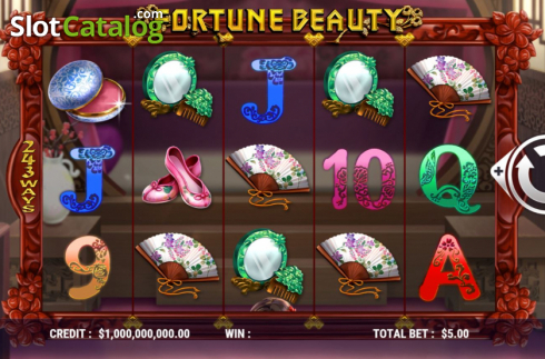 Скрин2. Fortune Beauty слот