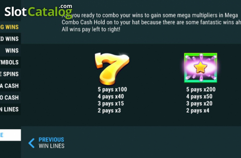 Скрин5. Mega Combo Cash (Slot Factory) слот