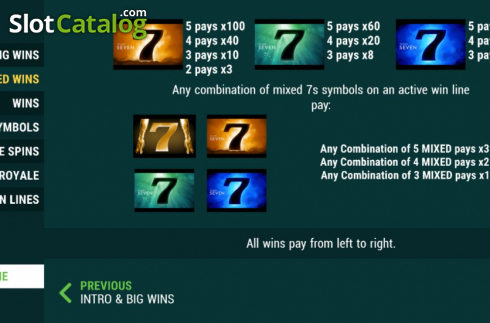 Скрин6. Spin Fall 7s слот