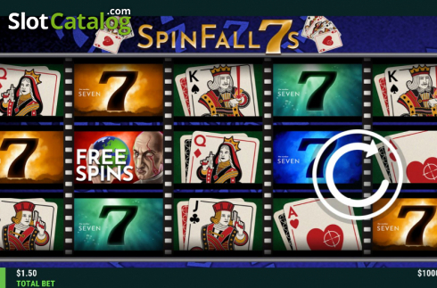 Скрин2. Spin Fall 7s слот