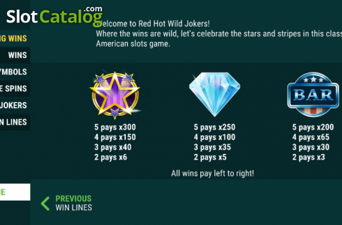 Скрин6. Red Hot Wild Jokers слот