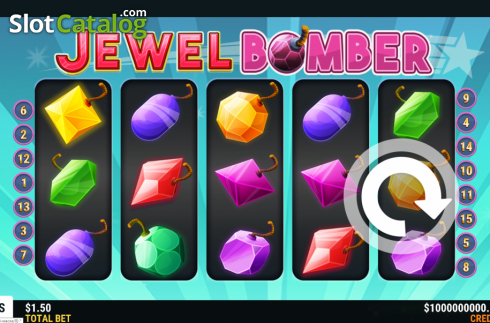 Скрин2. Jewel Bomber слот