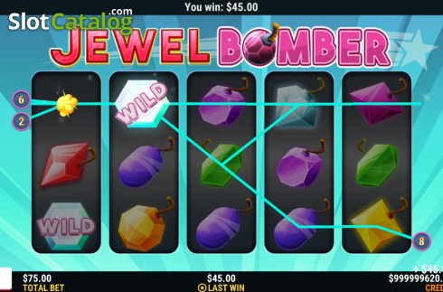 Скрин3. Jewel Bomber слот