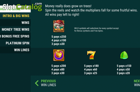 Скрин7. Money Grows on Trees (Slot Factory) слот