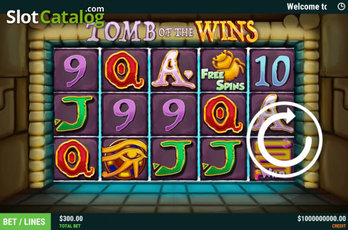 Скрин2. Tomb Of The Wins слот