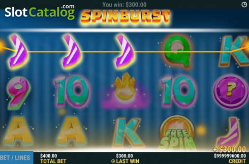Скрин3. SpinBurst слот