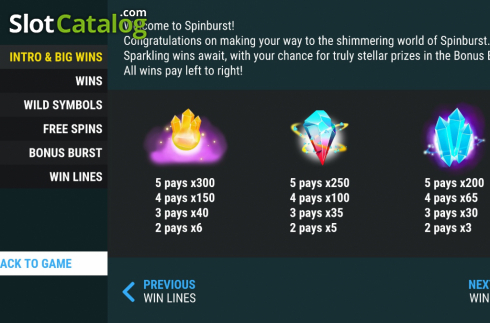 Скрин7. SpinBurst слот