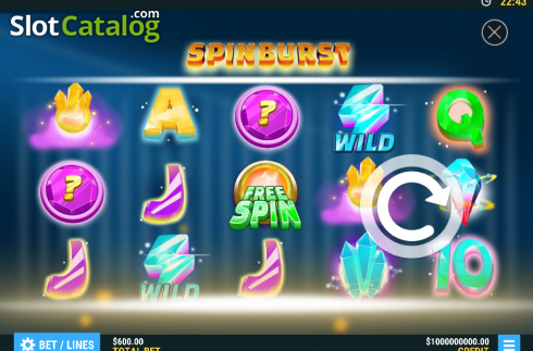 Скрин2. Spin Burst слот