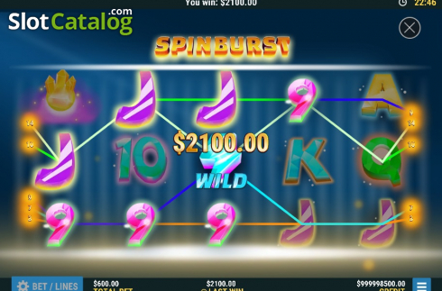 Скрин4. Spin Burst слот