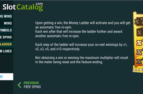 Скрин6. Money Ladder слот