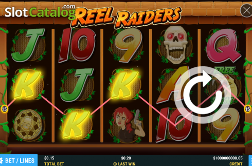 Скрин3. Reel Raiders слот