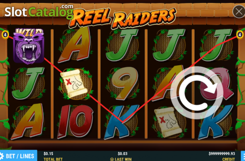 Скрин4. Reel Raiders слот