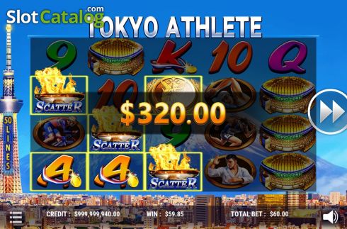 Скрин3. Tokyo Athlete слот