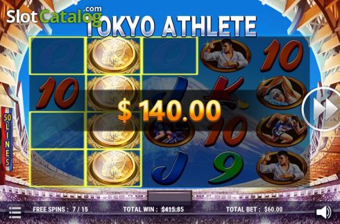 Скрин4. Tokyo Athlete слот
