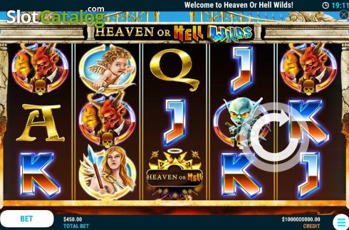 Скрин2. Heaven or Hell Wilds слот