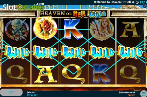 Скрин3. Heaven or Hell Wilds слот