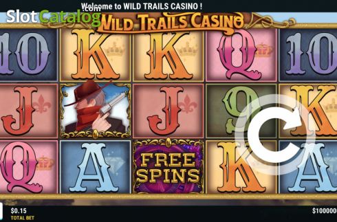 Скрин2. Wild Trails Casino слот