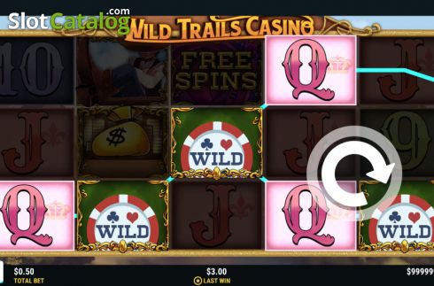 Скрин4. Wild Trails Casino слот